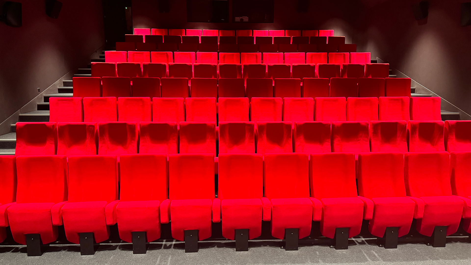 Configuration fauteuils vides auditorium Lieu Creative Seeds pour formation